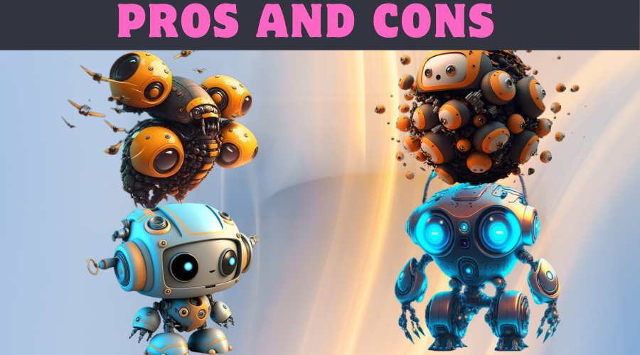 Pros and Cons of Swarm Robotics