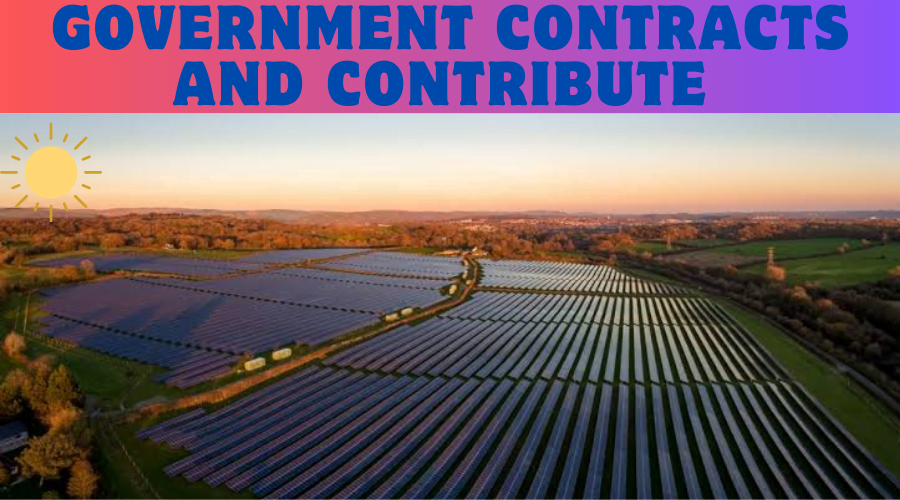  Government Contracts and Contribution
